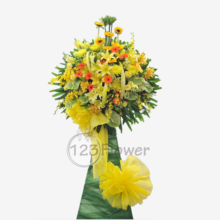 Kệ Hoa Chúc Mừng 12