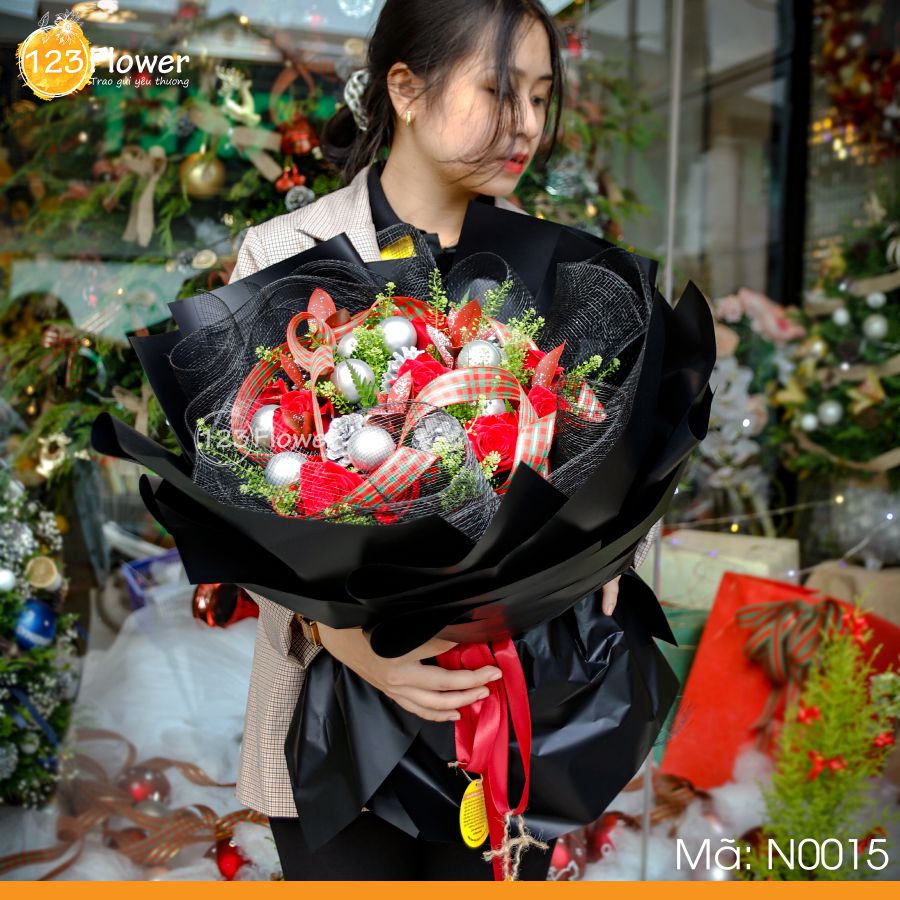 Bó hoa Noel 15