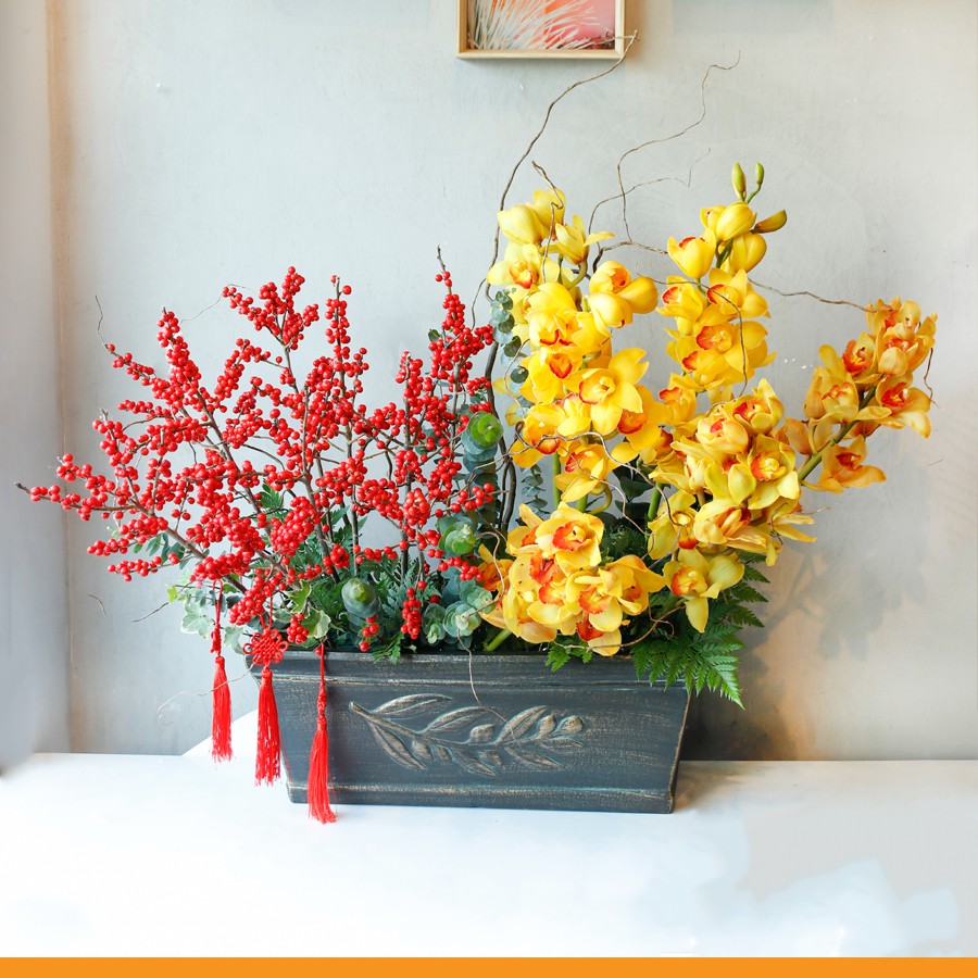 Bình hoa Tết 15