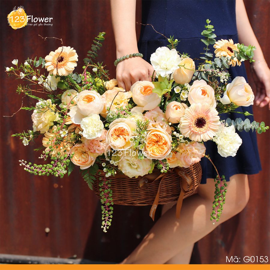 G0153 | Giỏ hoa 153