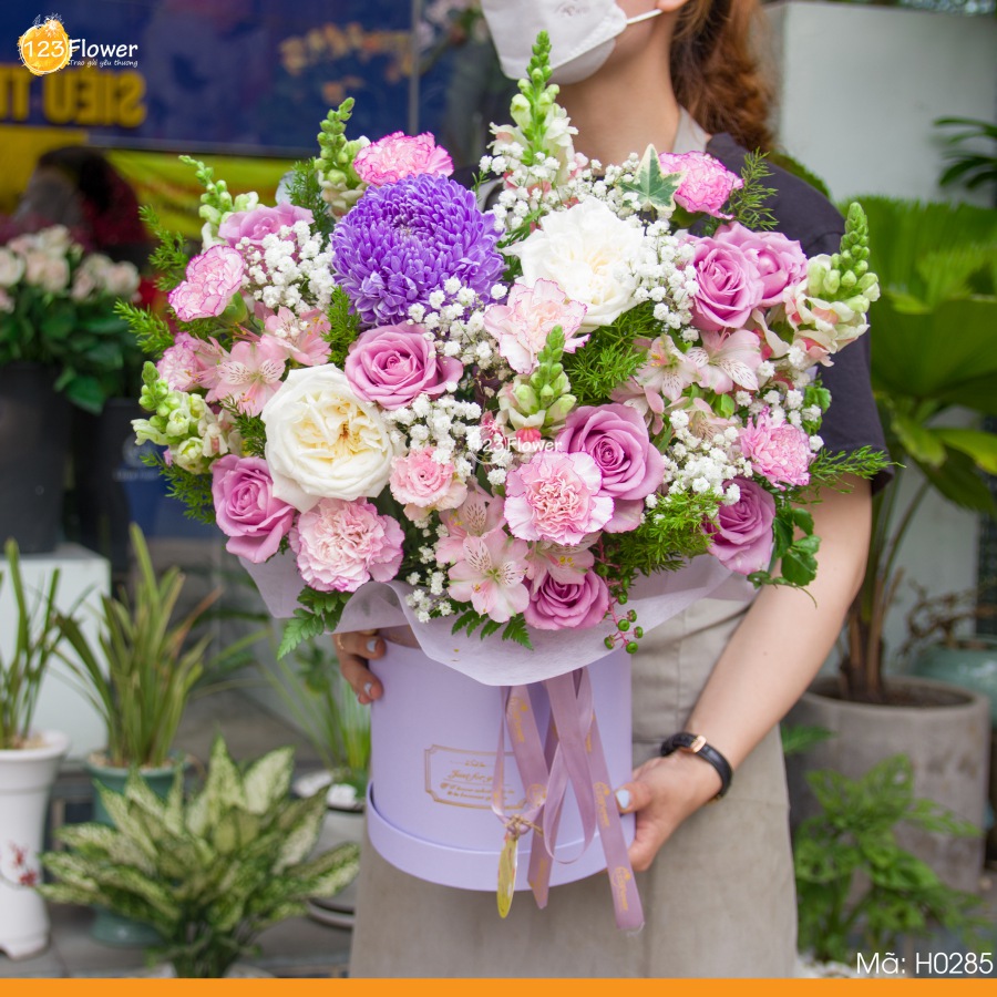 H0285 | Hộp hoa 285