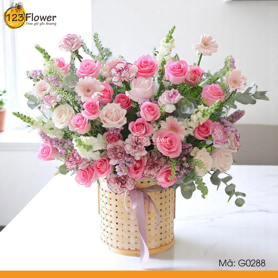 G0288 | Giỏ hoa 288