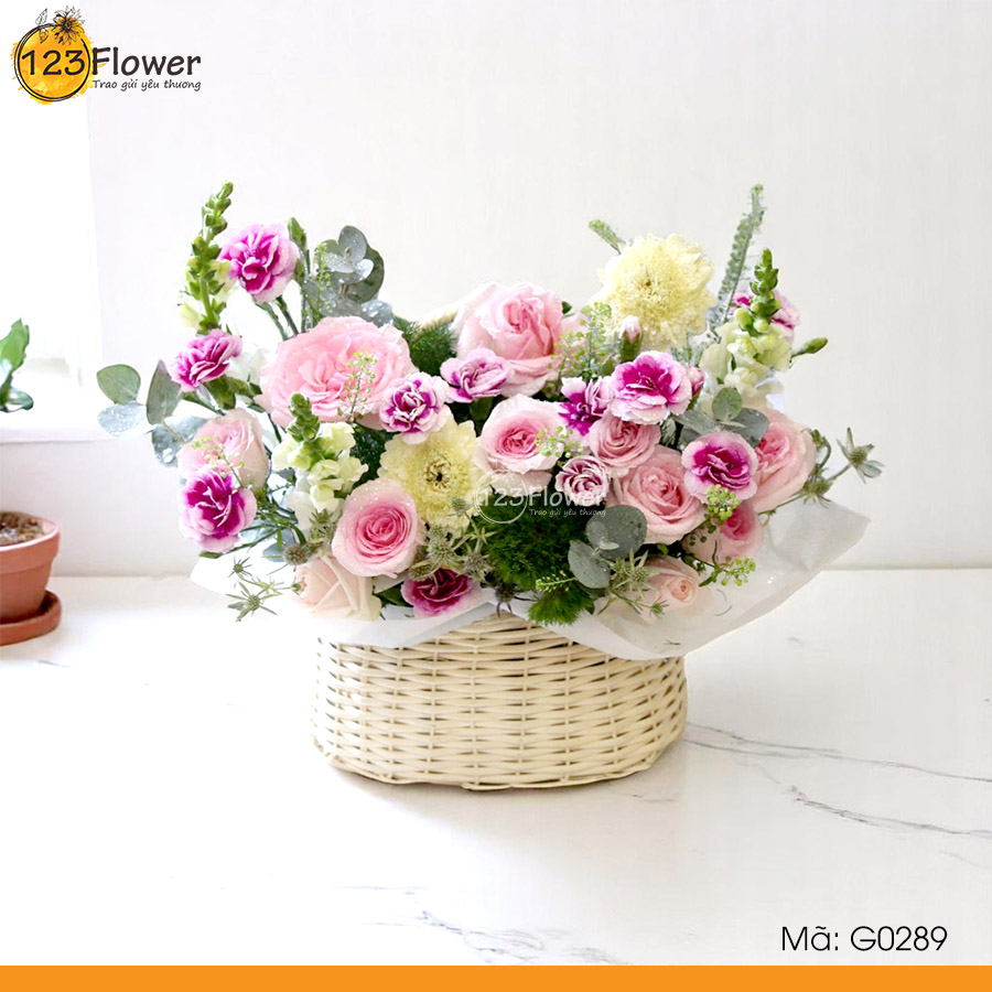 G0289 | Giỏ hoa 289