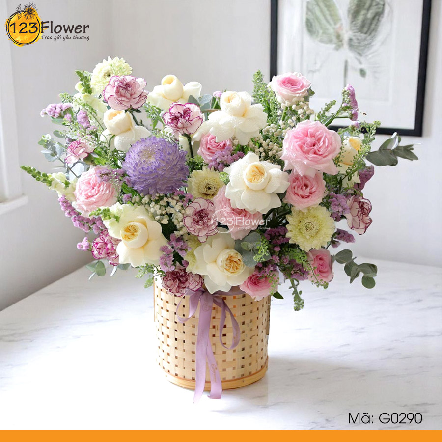 G0290 | Giỏ hoa 290