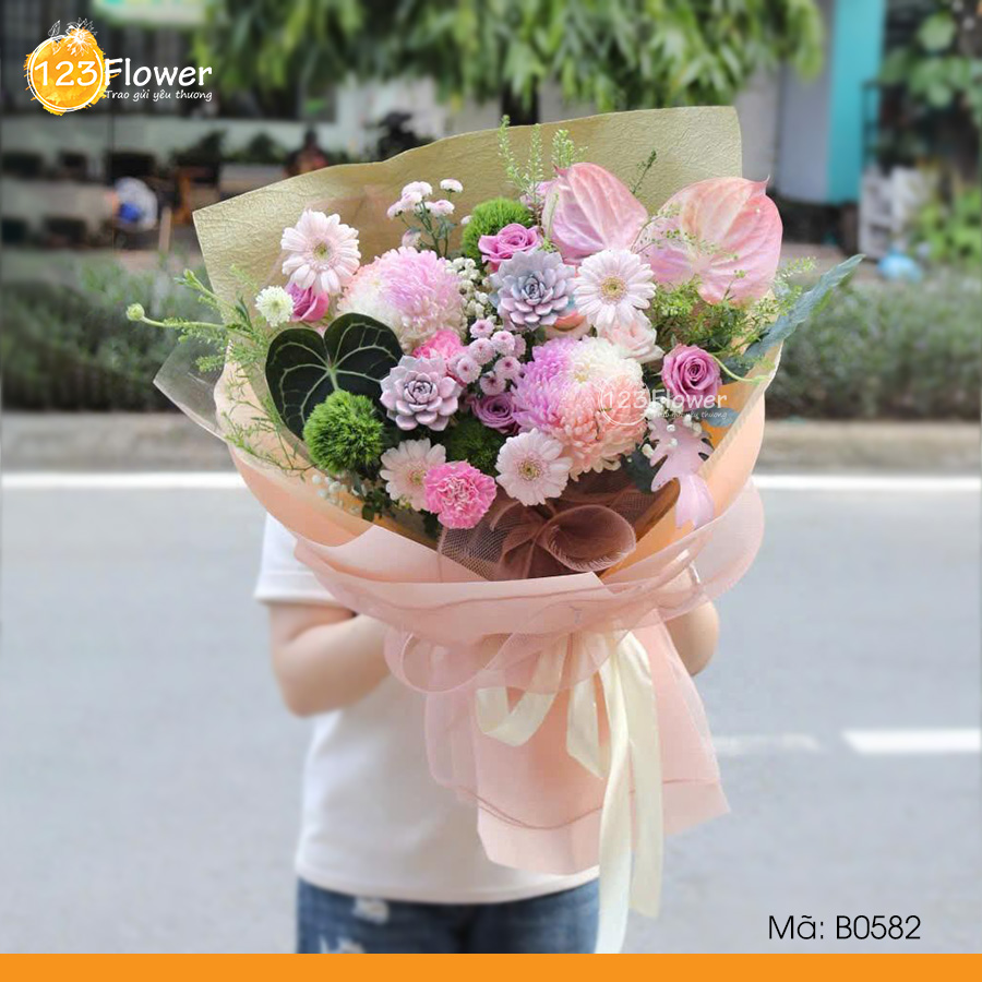 B0582 | Bó hoa 582