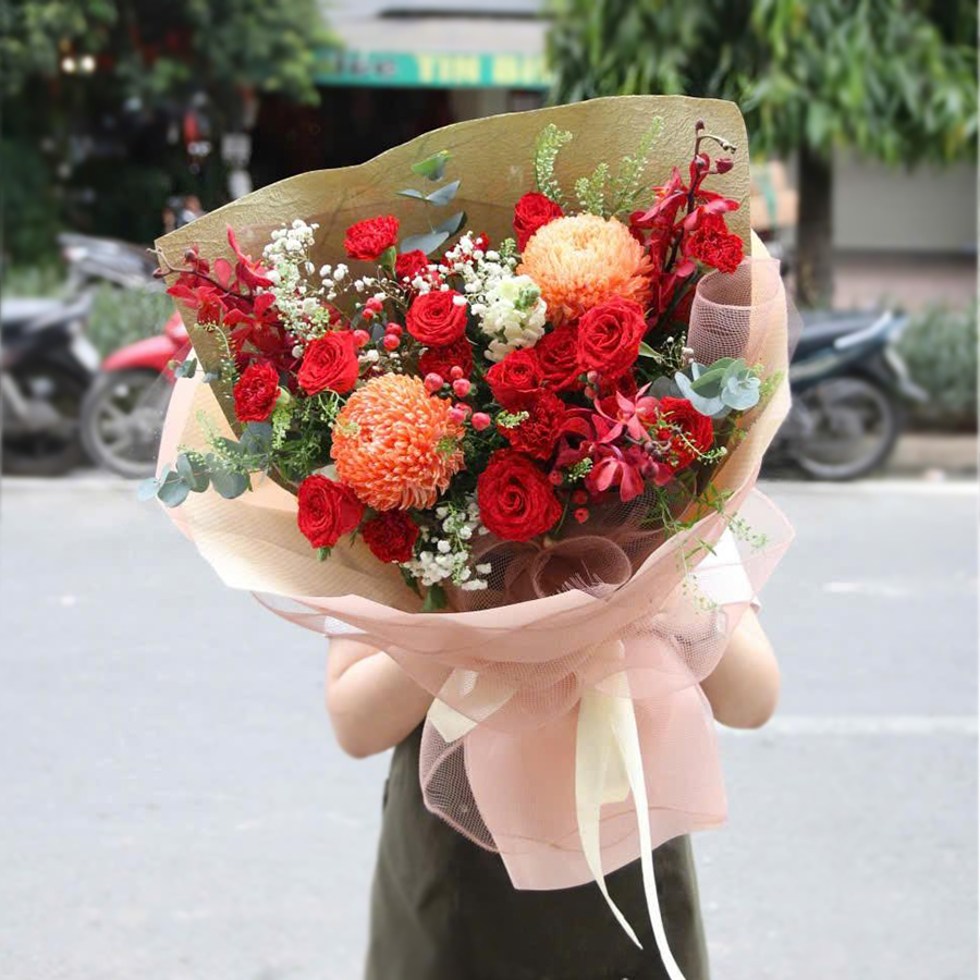 B0586 | Bó hoa 586